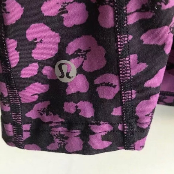 Lululemon Barre None Tank Mini Cherry Cheetah - Picture 3 of 9